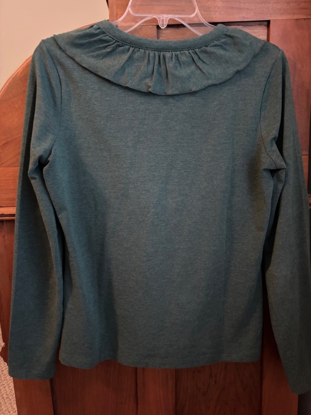 Long Sleeve Ruffled Top - Picture 6 of 8